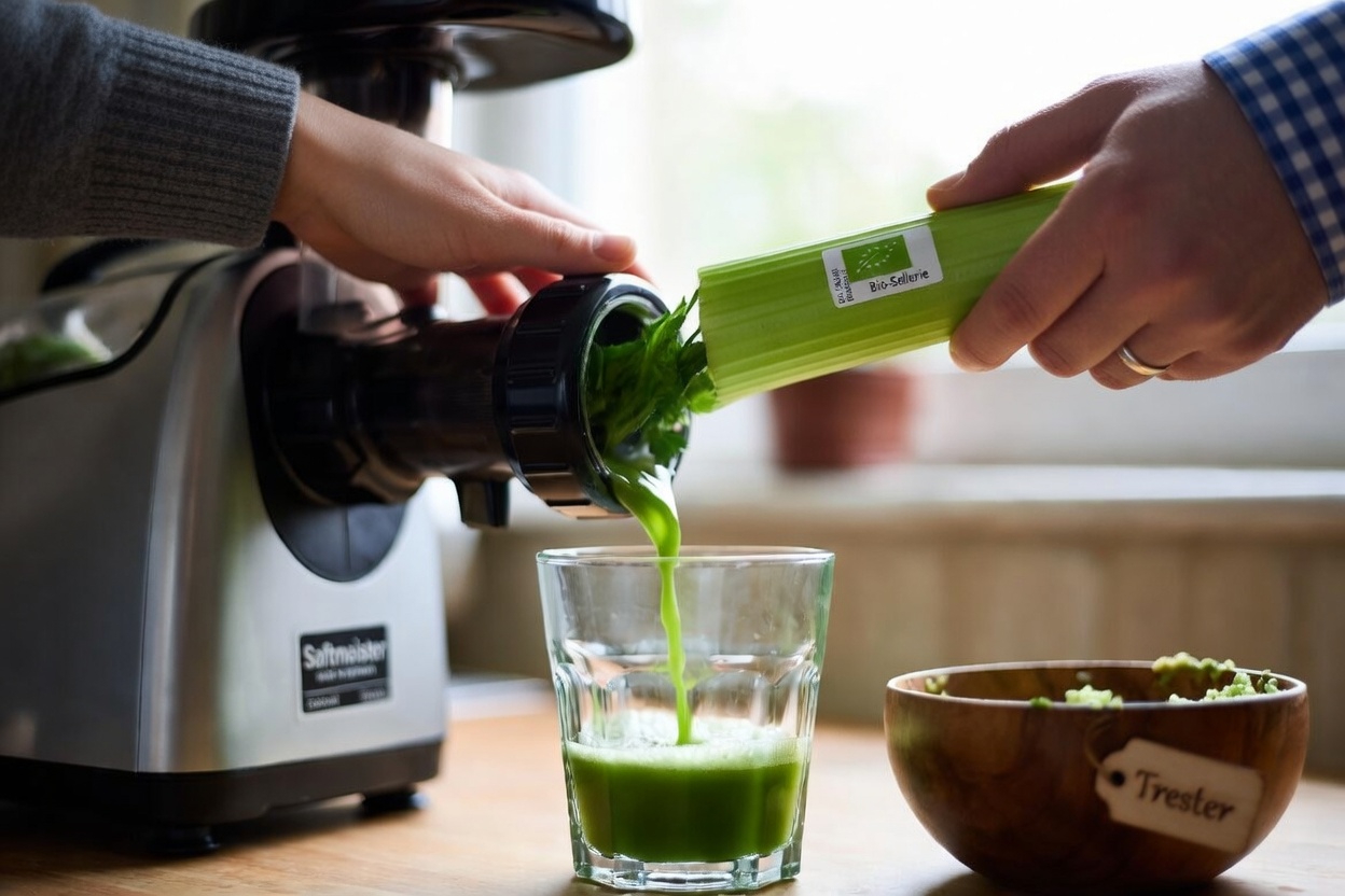 Das kraftvolle Rezept für grünen Saft, über das alle sprechen: So machen Sie Sellerie- und Petersiliensaft zu Hause