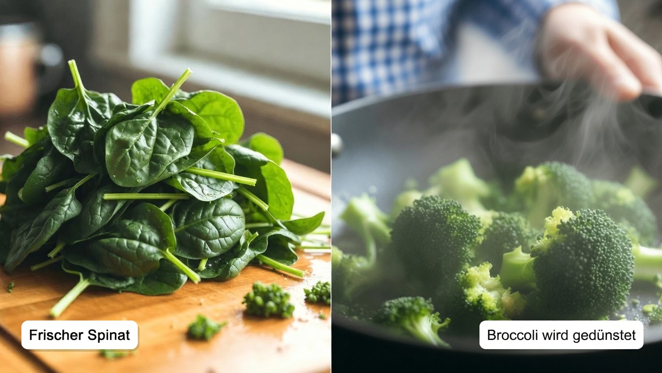 Zwei Gemüsesorten, die die Kollagenproduktion für gesündere Knie und Gelenke unterstützen