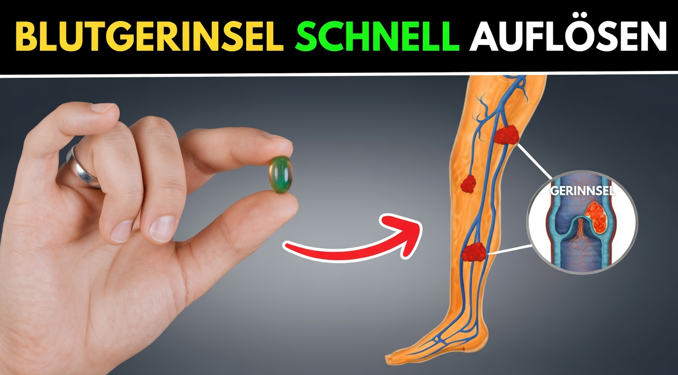 1 Vitamin pro Tag, um Blutgerinnsel in den Beinen aufzulösen: Der Rat eines Kardiologen