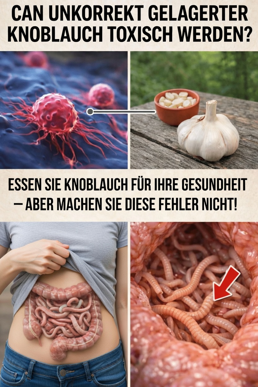 Ist unsachgemäß gelagerter Knoblauch wirklich ein verstecktes Risiko in Ihrer Küche? Wichtige Tipps zur sicheren Lagerung und Verwendung