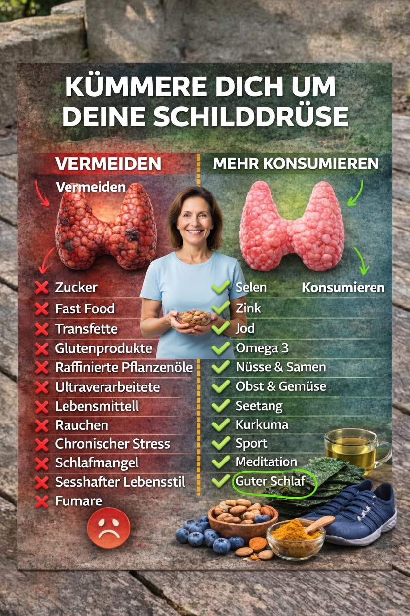 Einfache Wege, Ihre Schilddrüsengesundheit durch alltägliche Gewohnheiten und die richtige Lebensmittelauswahl zu unterstützen