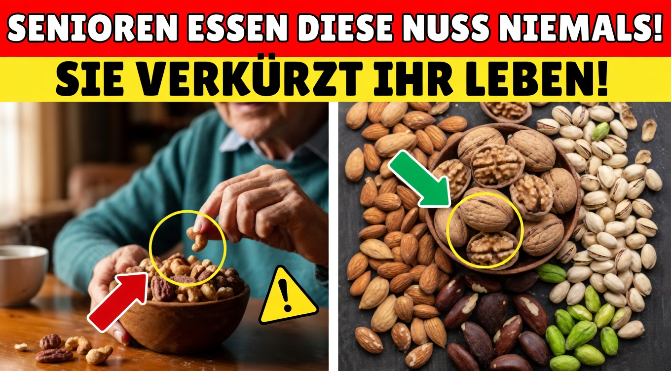 Die 5 Nüsse, bei denen Senioren im Hinblick auf die Herzgesundheit zweimal überlegen sollten – und 5 Super-Nüsse, die sie täglich genießen können