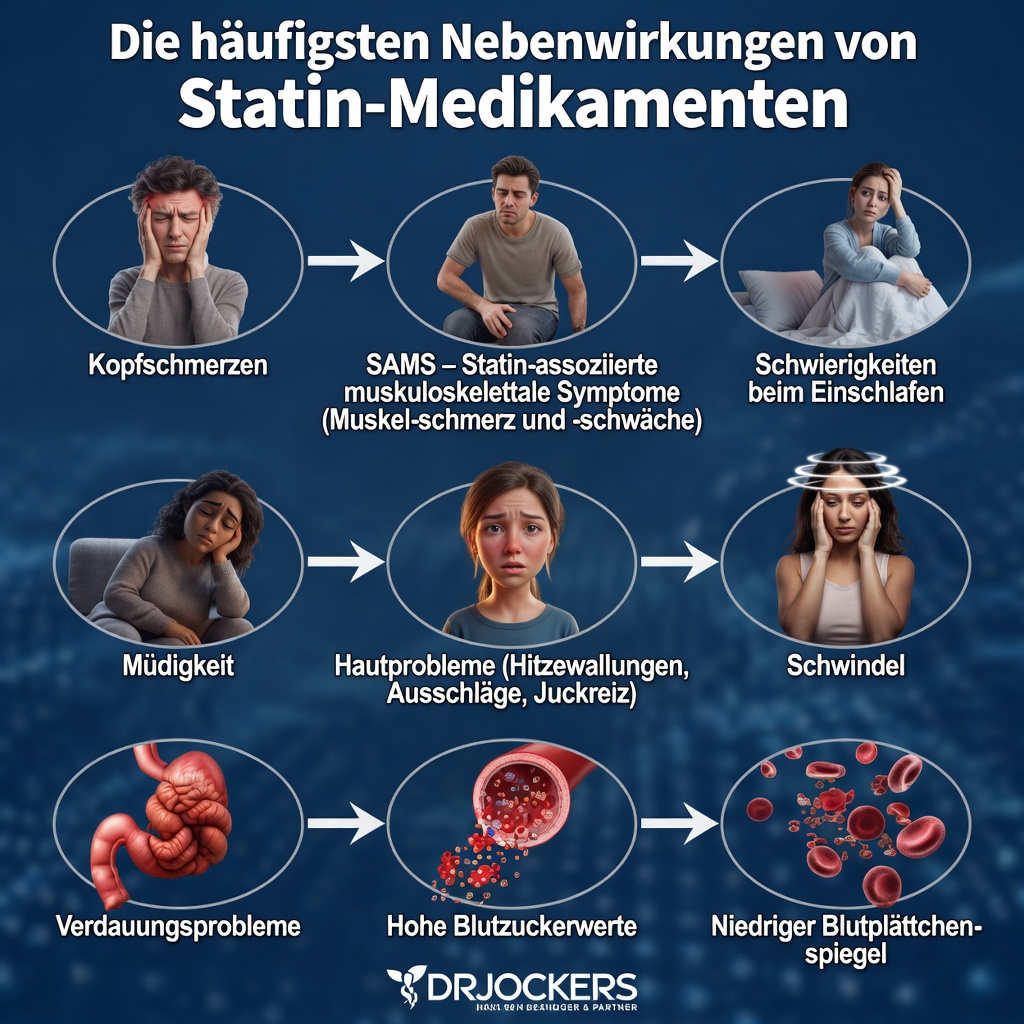 Nebenwirkungen von Atorvastatin: Was Sie über häufige Reaktionen wissen müssen und wie Sie damit umgehen können