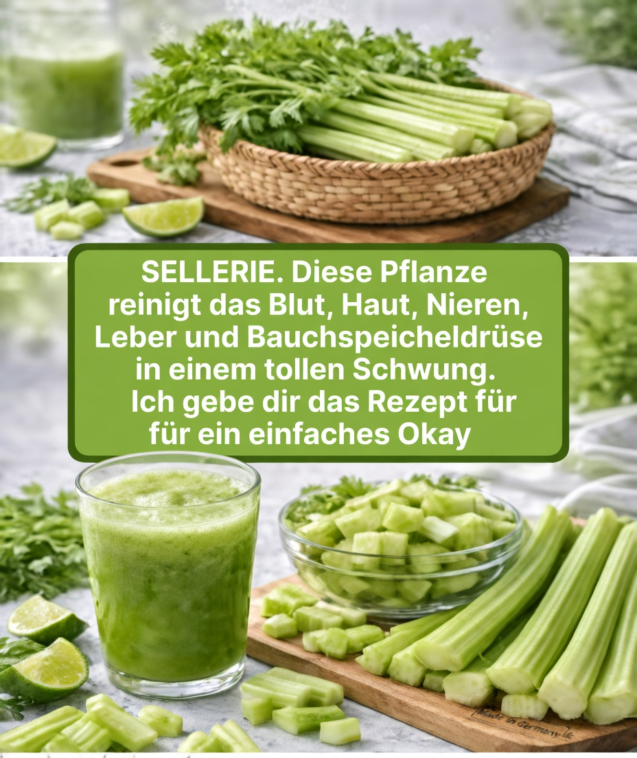 Entdecke, wie du deine Lebergesundheit auf natürliche Weise mit einfachen täglichen Gewohnheiten und Ideen für Selleriesaft unterstützen kannst