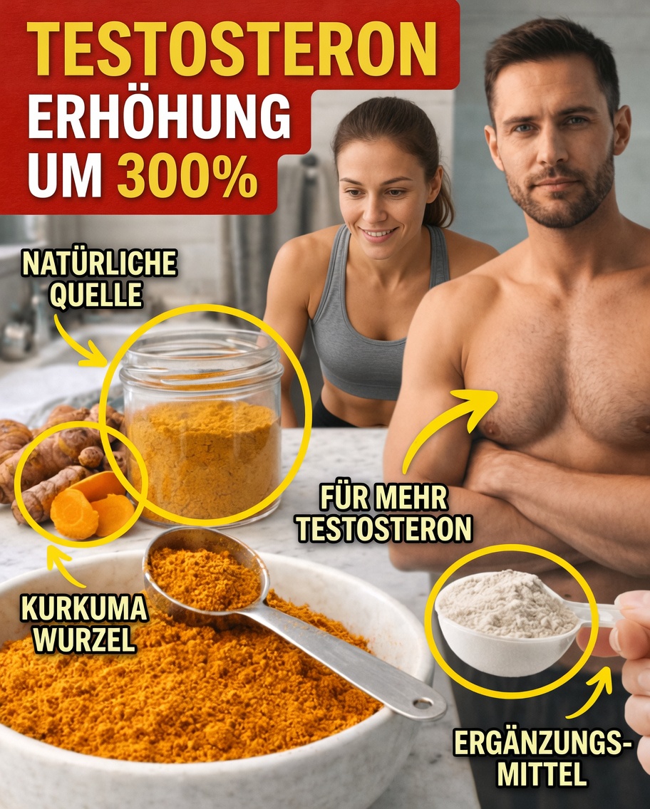 Die mögliche Rolle von Kurkuma bei der natürlichen Unterstützung eines gesunden Testosteronspiegels