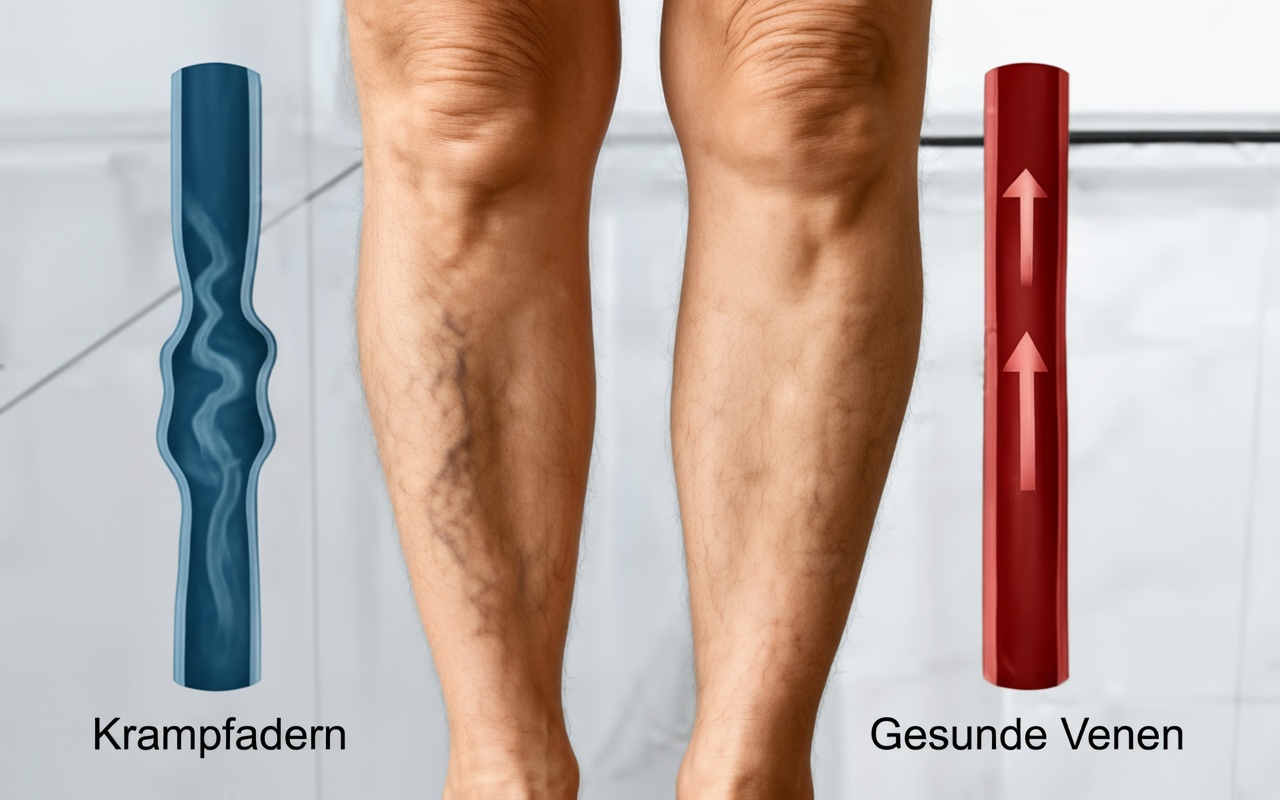 Schlechte Durchblutung in Beinen und Füßen verstehen