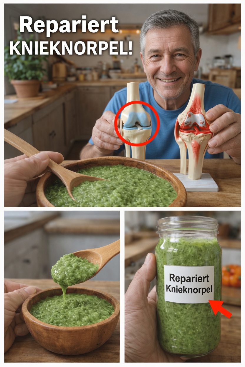 Könnte das Hinzufügen von mehr grünem Blattgemüse auf Ihren Teller den Komfort Ihrer Kniegelenke im Alter unterstützen?