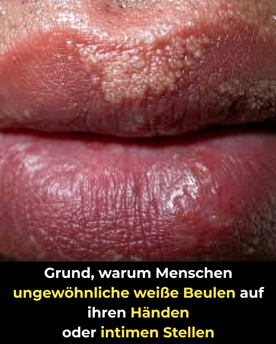 Warum bemerken Menschen ungewöhnliche kleine weiße Beulen an ihren Lippen oder im Intimbereich? Ein einfacher Leitfaden