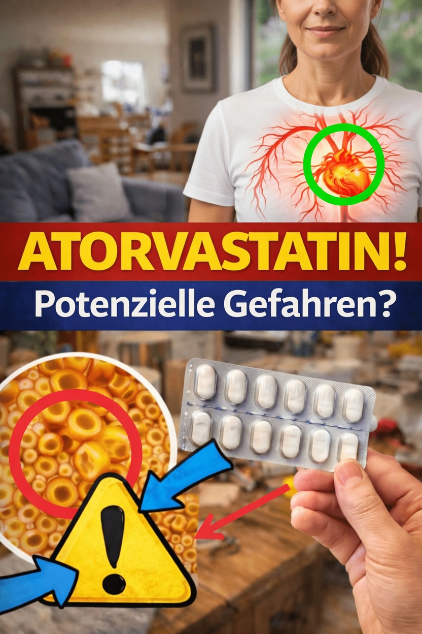 Haben Sie ungewöhnliche Symptome während der Einnahme von Atorvastatin? 15 weniger bekannte Nebenwirkungen, auf die Sie achten sollten
