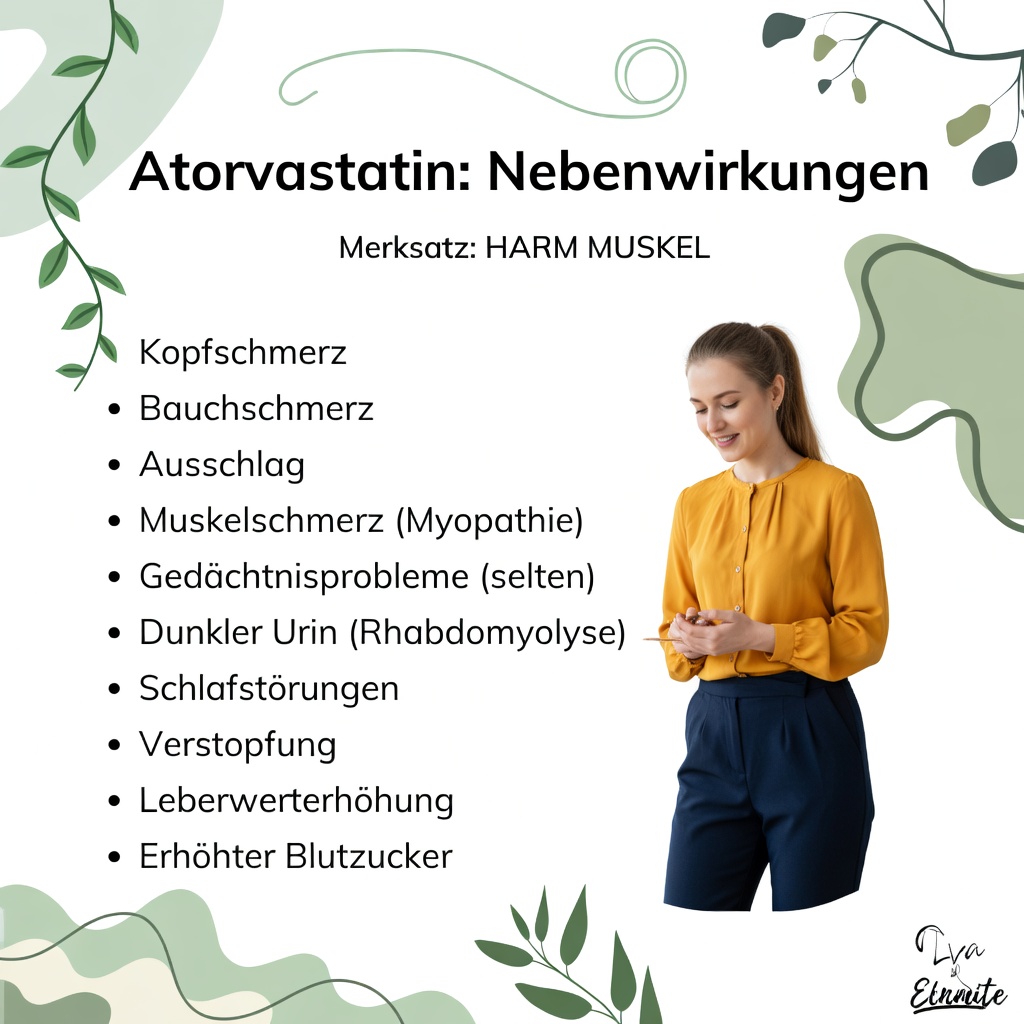 Haben Sie ungewöhnliche Symptome während der Einnahme von Atorvastatin? 15 weniger bekannte Nebenwirkungen, auf die Sie achten sollten