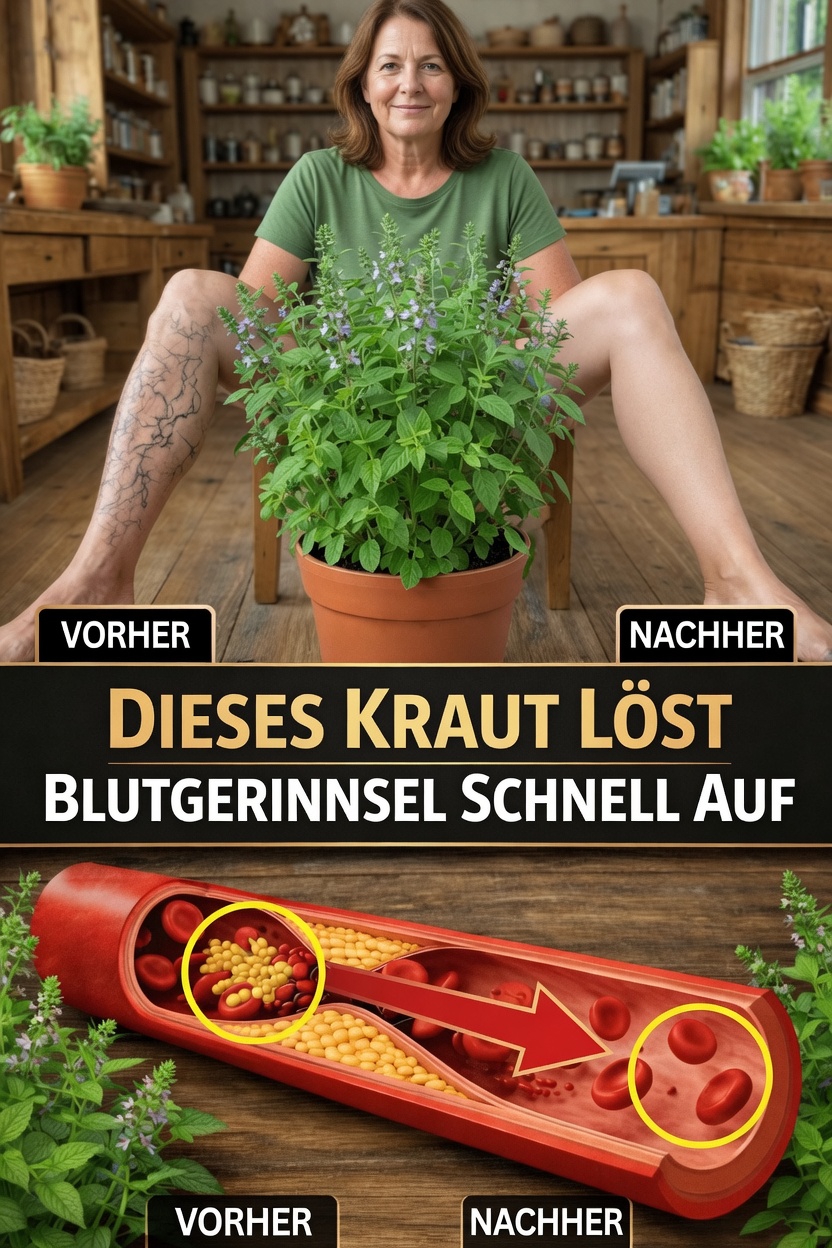 Natürliche Kräuter zur Unterstützung einer gesunden Blutzirkulation in Ihren Beinen