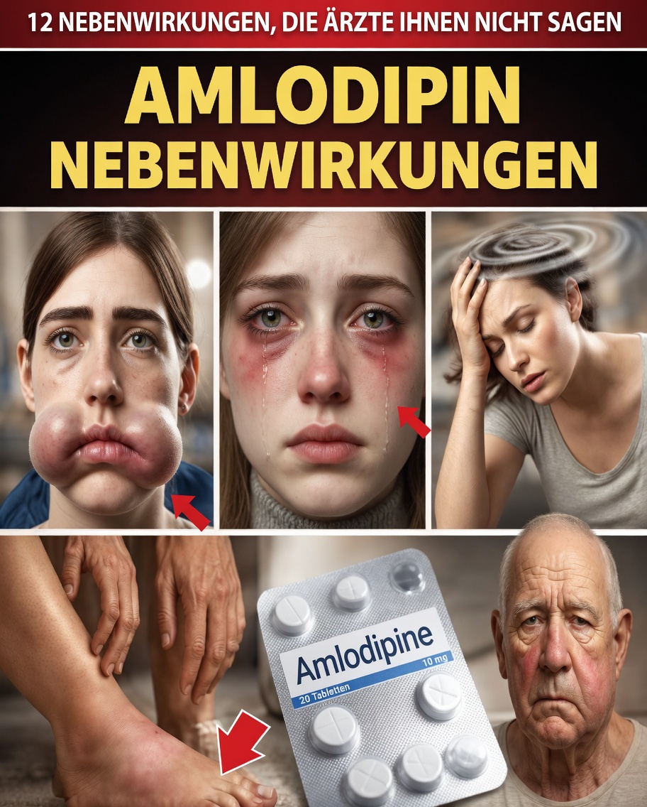 8 Gewohnheiten, mit denen Sie dieses Jahr aufhören sollten, wenn Sie Amlodipin einnehmen – und warum