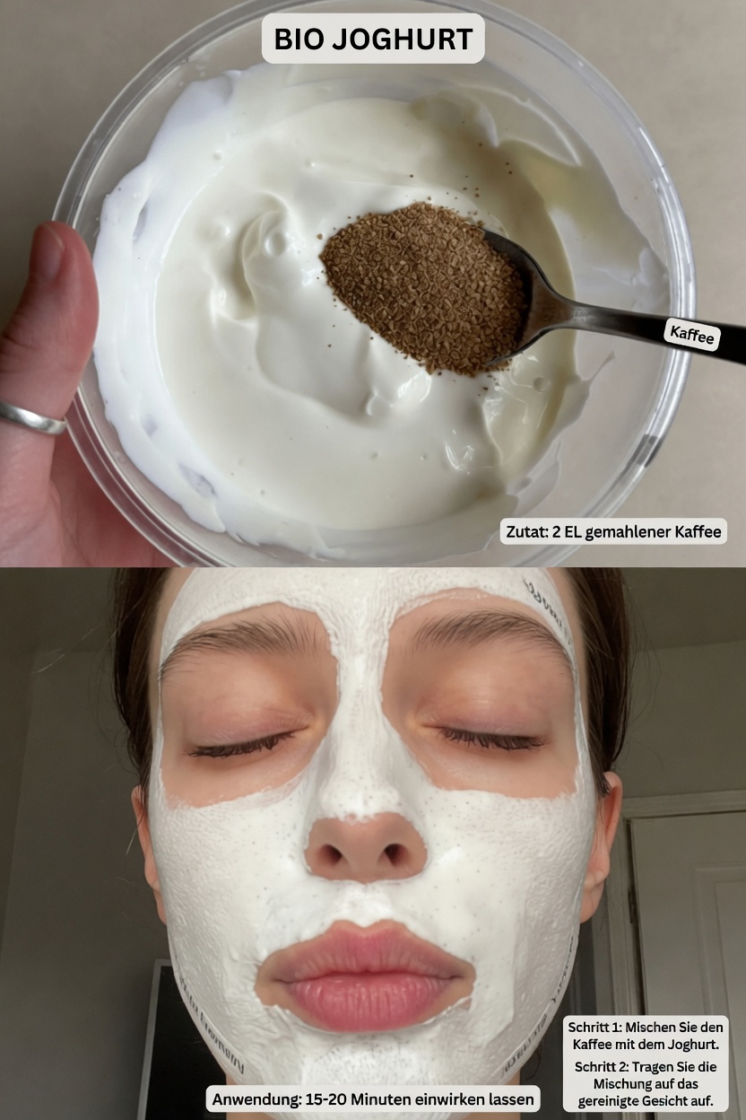 Wie man mit nur wenigen einfachen Schritten zu Hause eine Gesichtsmaske aus Hefe und Joghurt herstellt