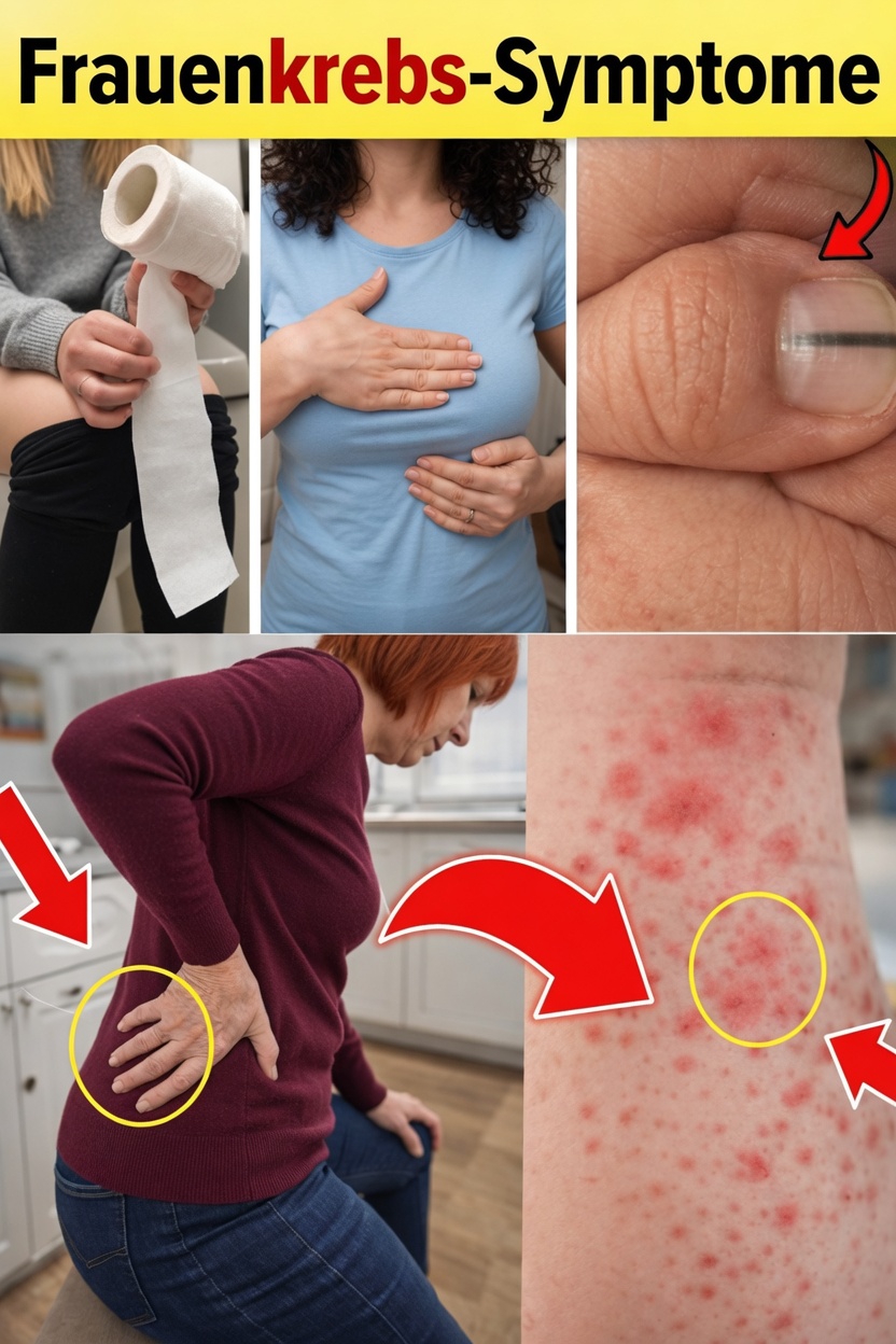 Entdecken Sie 14 sichtbare Anzeichen von Krebs, die die meisten Frauen ignorieren, und was Sie als Nächstes tun sollten