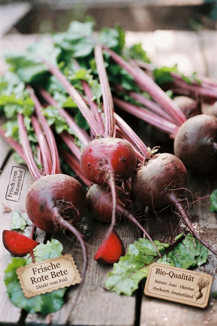 Entdecken Sie die ernährungsphysiologischen Vorteile von Roter Bete und erfahren Sie, wie Sie zu Hause einen einfachen Rote-Bete-Saft zubereiten.