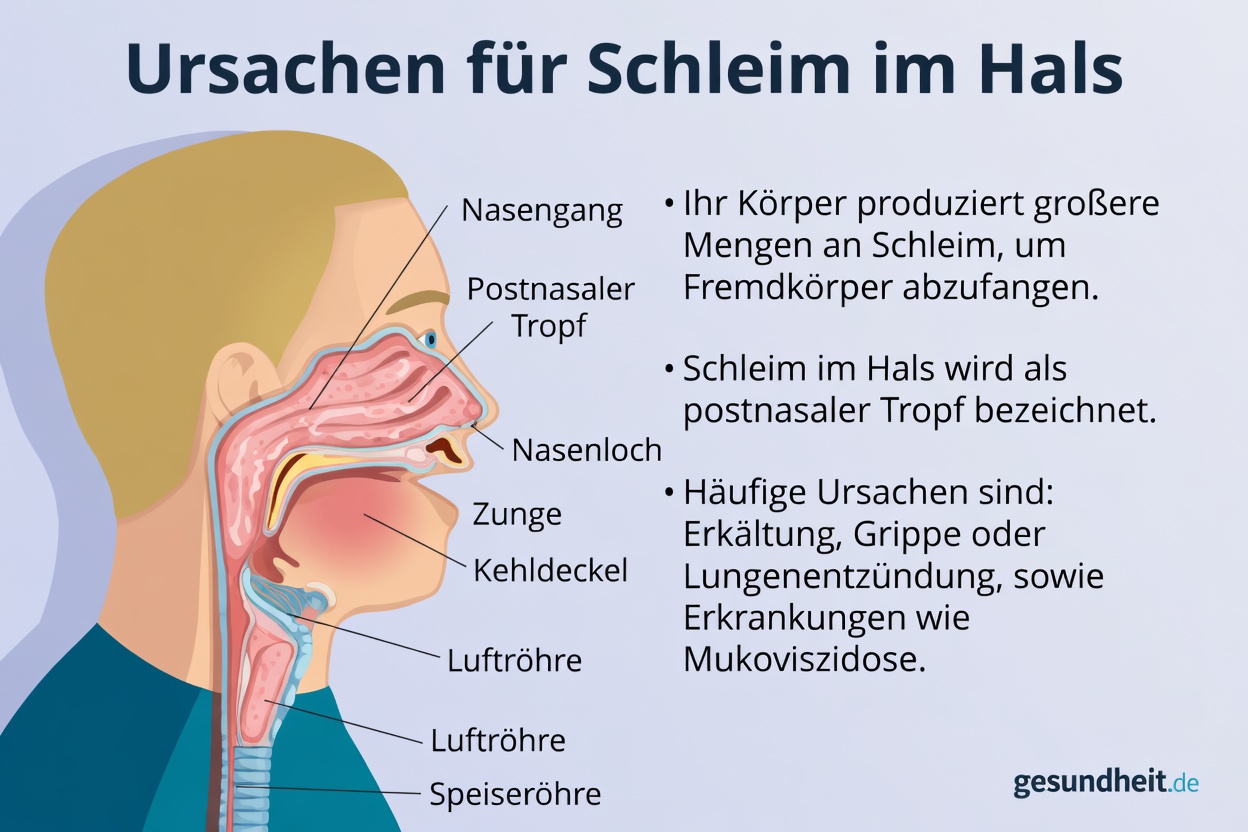 Warum Sie ständig Schleim im Hals haben und welche alltäglichen Faktoren Sie kennen sollten