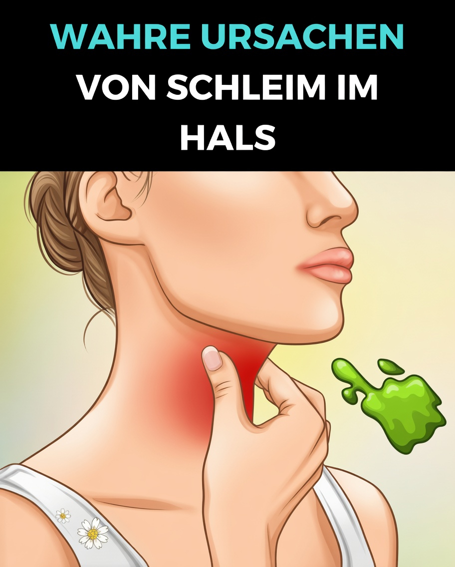 Warum Sie ständig Schleim im Hals haben und welche alltäglichen Faktoren Sie kennen sollten