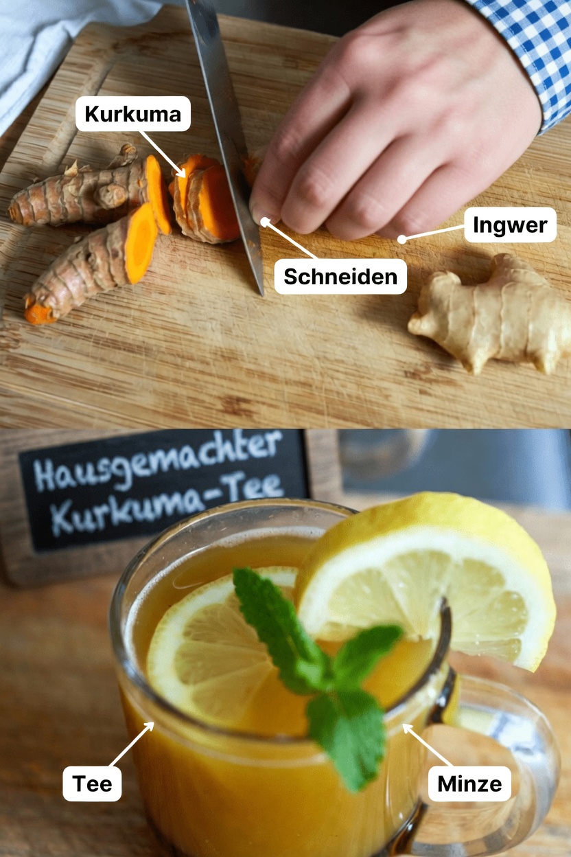 Entdecken Sie das einfache Kurkuma-Ingwer-Getränkerezept, das viele Senioren nutzen, um ihre Kniegesundheit auf natürliche Weise zu unterstützen