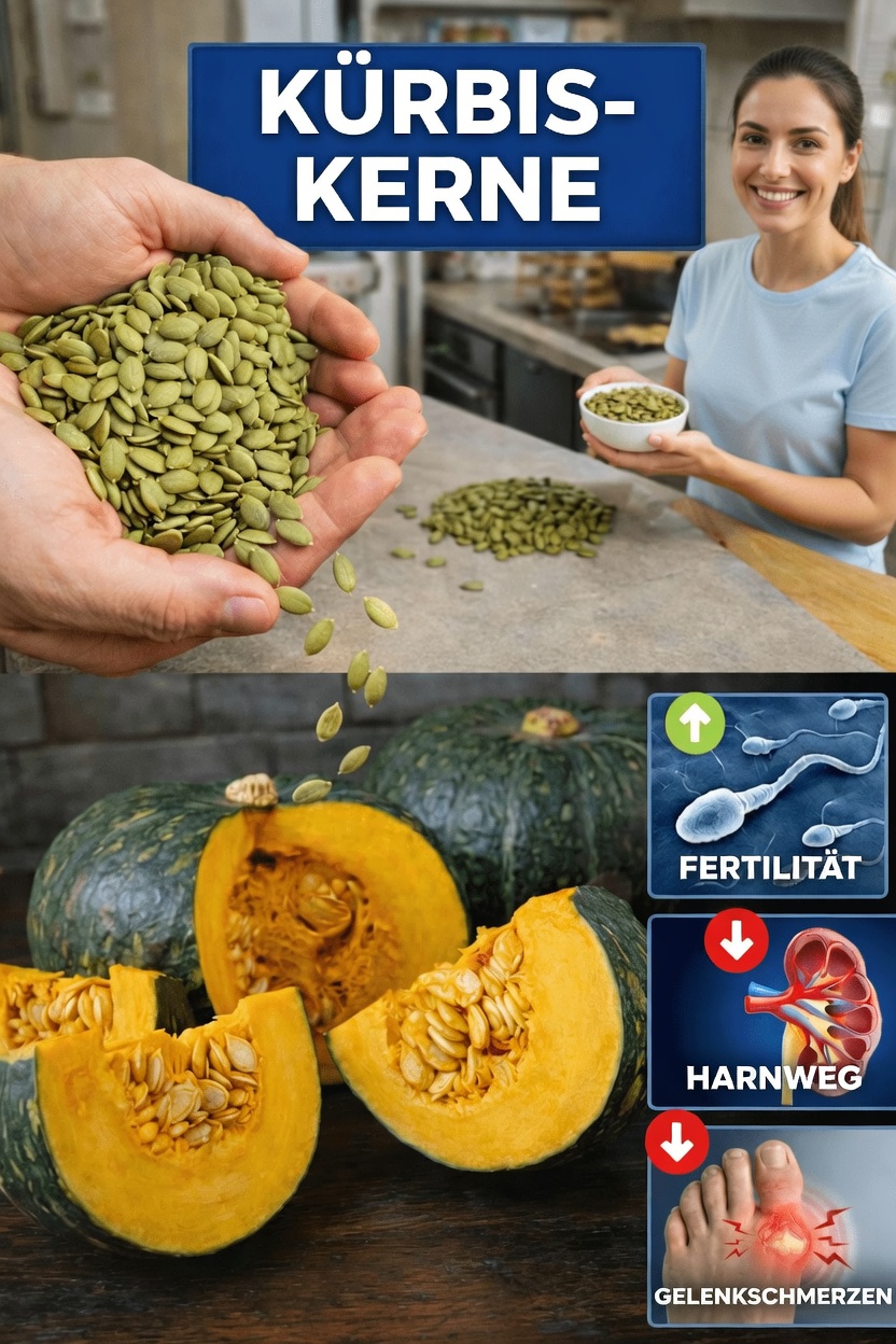 Was mit deinem Körper passiert, wenn du jeden Tag Kürbiskerne isst: Alles, was du wissen musst