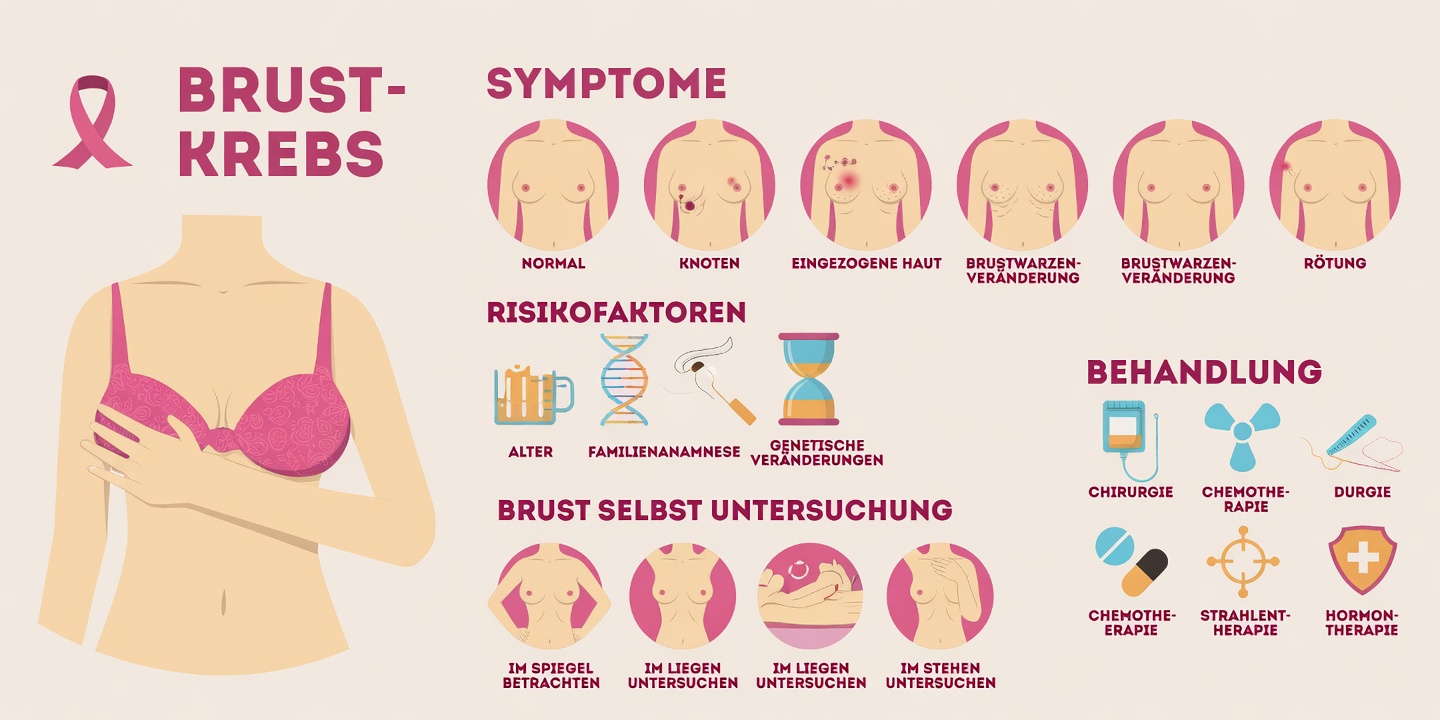 Entdecken Sie die 10 wichtigen Warnzeichen von Brustkrebs, die jede Frau kennen sollte