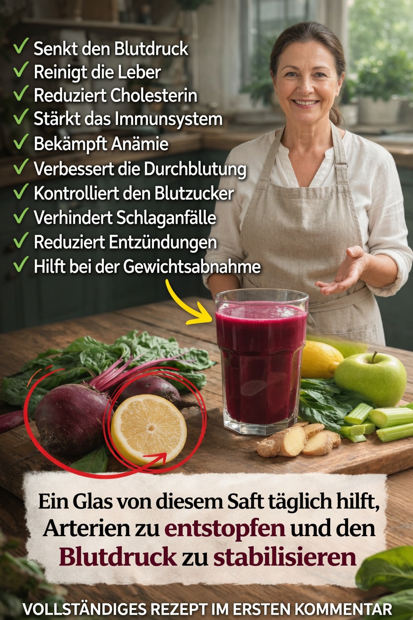 Ist ein tägliches Glas Rote-Bete-Saft die einfache Gewohnheit, die Ihrer Herzgesundheitsroutine fehlt?