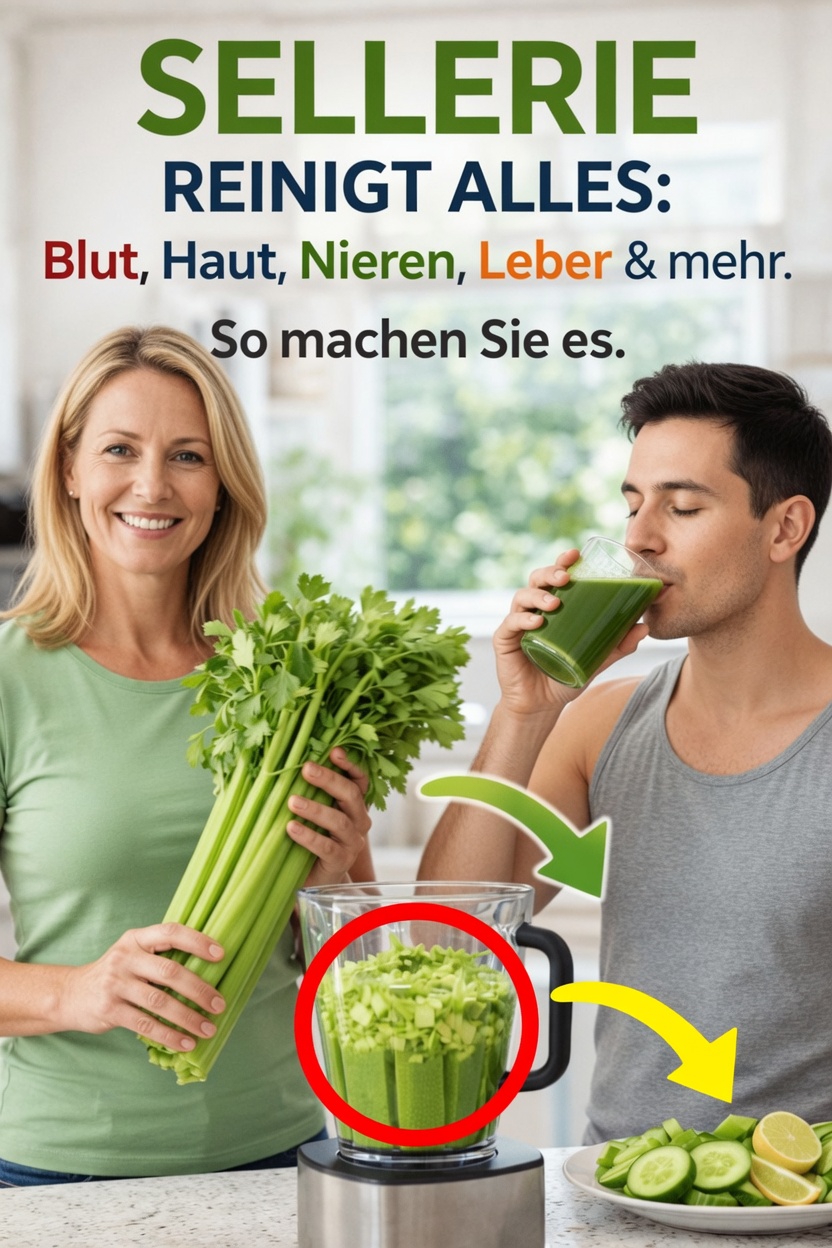Ist Selleriesaft eine einfache Möglichkeit, das natürliche Wohlbefinden Ihres Körpers zu unterstützen? Entdecken Sie die Fakten und erfahren Sie, wie Sie ihn ausprobieren können