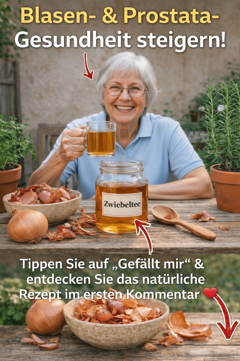 Zwiebelschalentee: Eine einfache Gewohnheit für zu Hause zur Unterstützung von Harnwegen und Prostata-Wohlbefinden