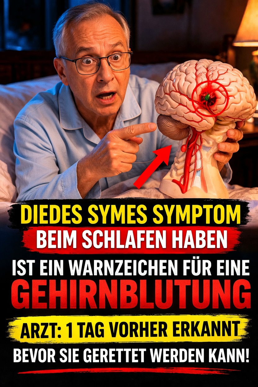 Könnte dieses Schlafsymptom ein Warnzeichen für einen Schlaganfall sein?