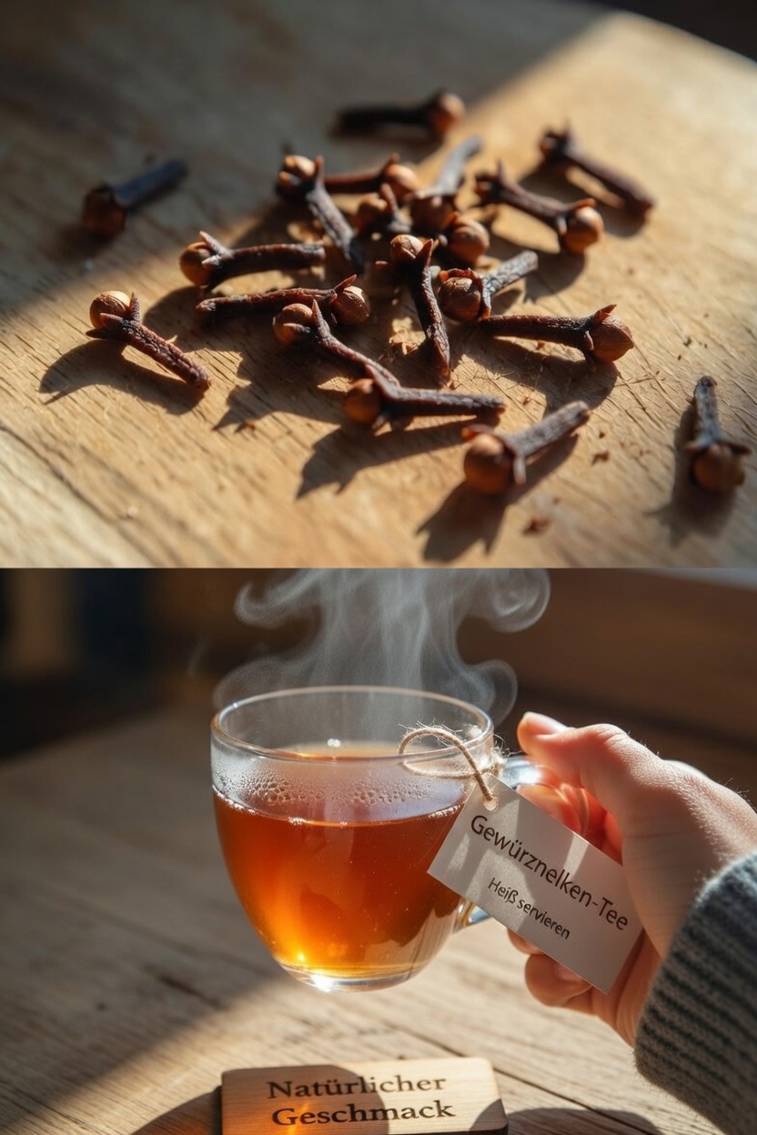 Entdecken Sie einfache Möglichkeiten, Nelken für täglichen Halskomfort und Wohlbefinden zu nutzen