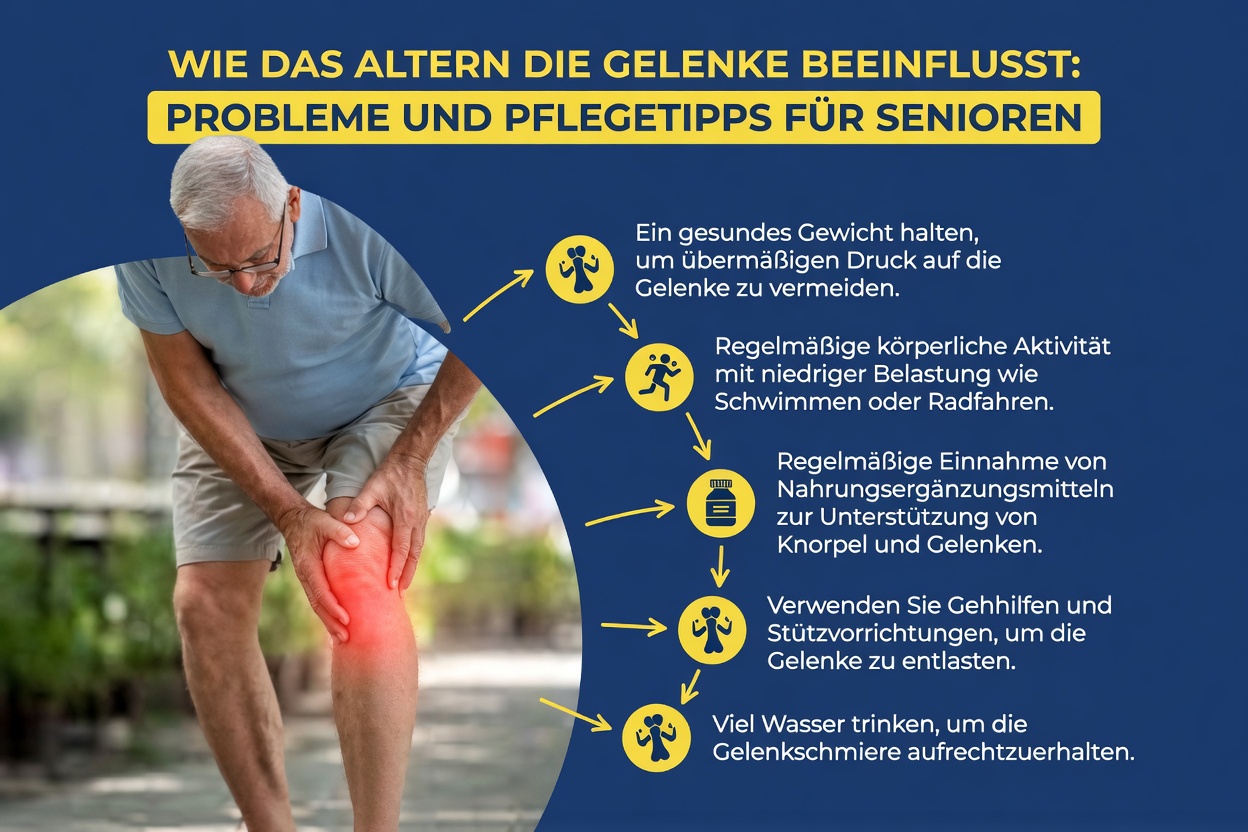 Warum Gelenkkomfort mit zunehmendem Alter wichtig ist