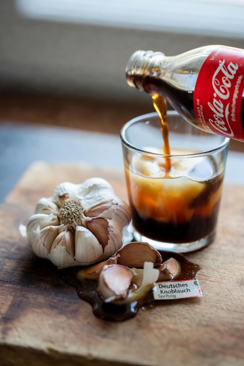 Erkundung der ungewöhnlichen Kombination aus Knoblauch, Coca-Cola und Honig: Ein einfaches Hausrezept
