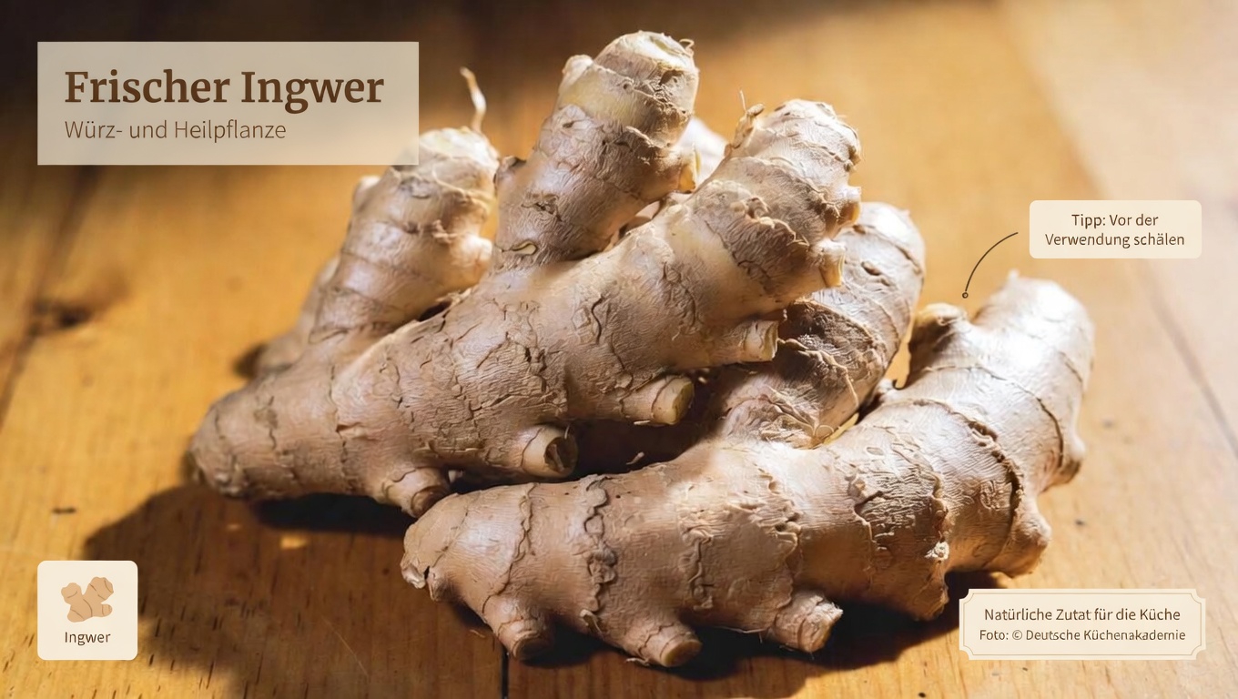 Könnte Ingwer ein einfacher Küchenhelfer zur Linderung von Kopfschmerzen sein? Ein Blick auf die Belege