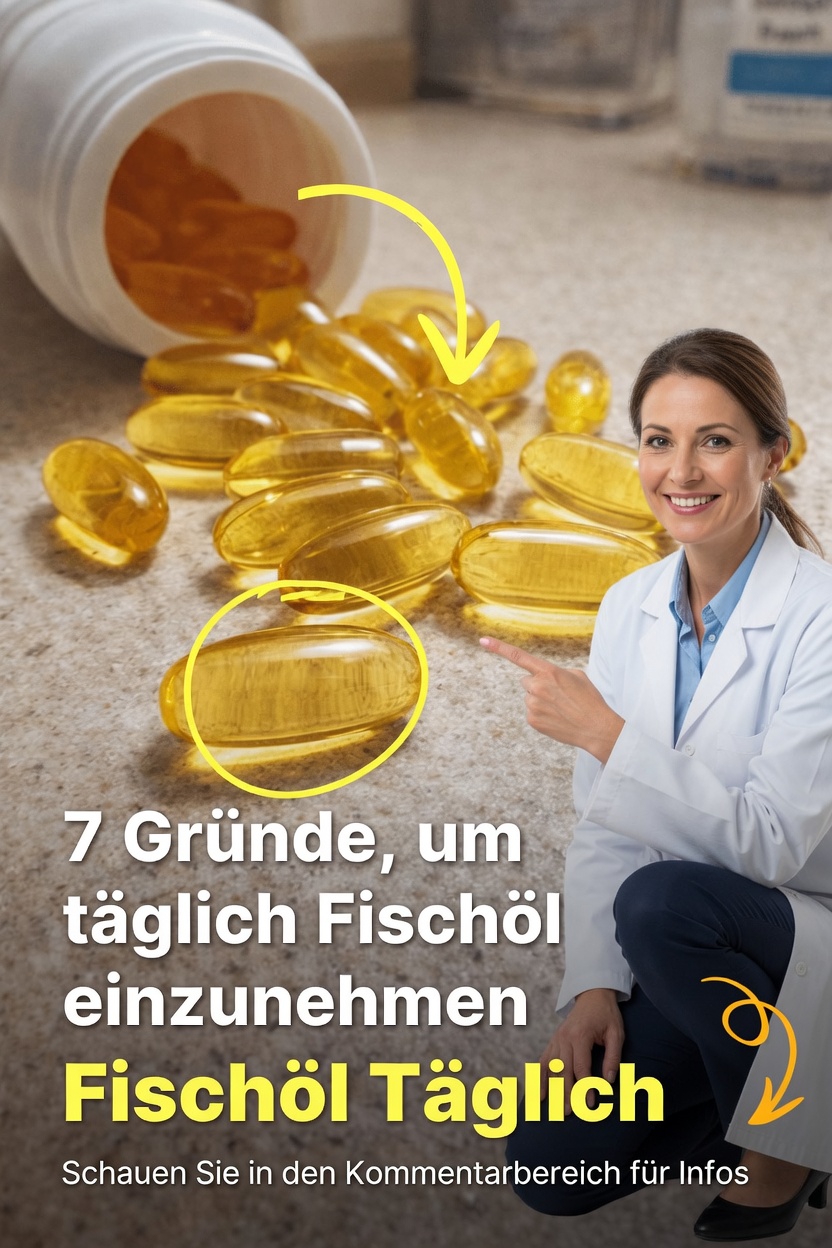 7 überraschende Reaktionen Ihres Körpers, wenn Sie jeden Tag Fischöl einnehmen