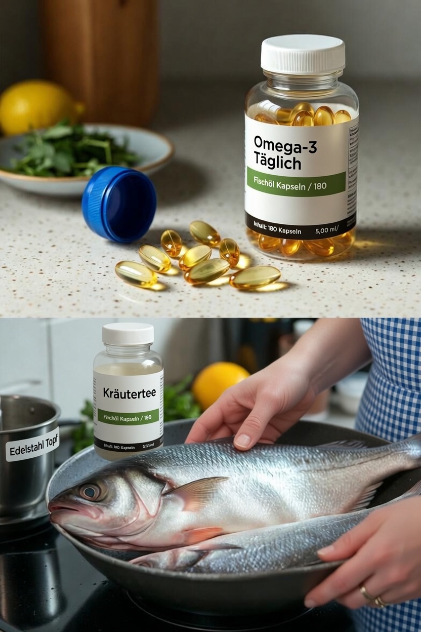 7 überraschende Reaktionen Ihres Körpers, wenn Sie jeden Tag Fischöl einnehmen