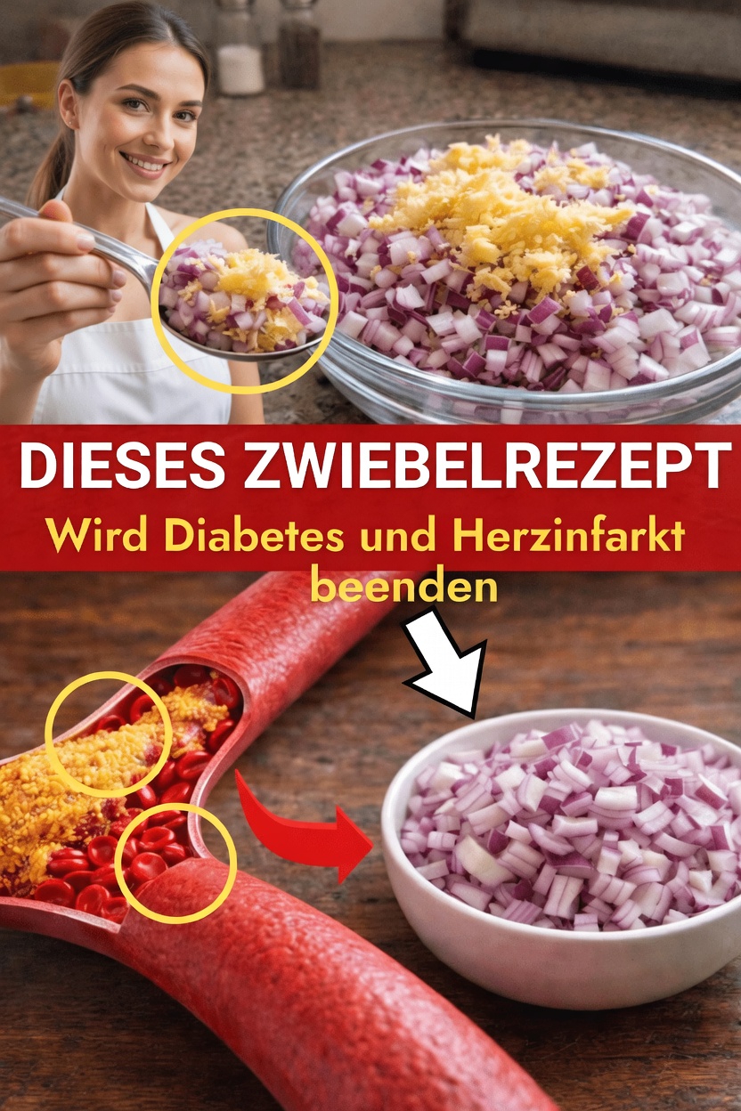 Das starke Potenzial von roten Zwiebeln und Ingwer zur Unterstützung eines gesunden Blutzuckerspiegels und der Herzgesundheit