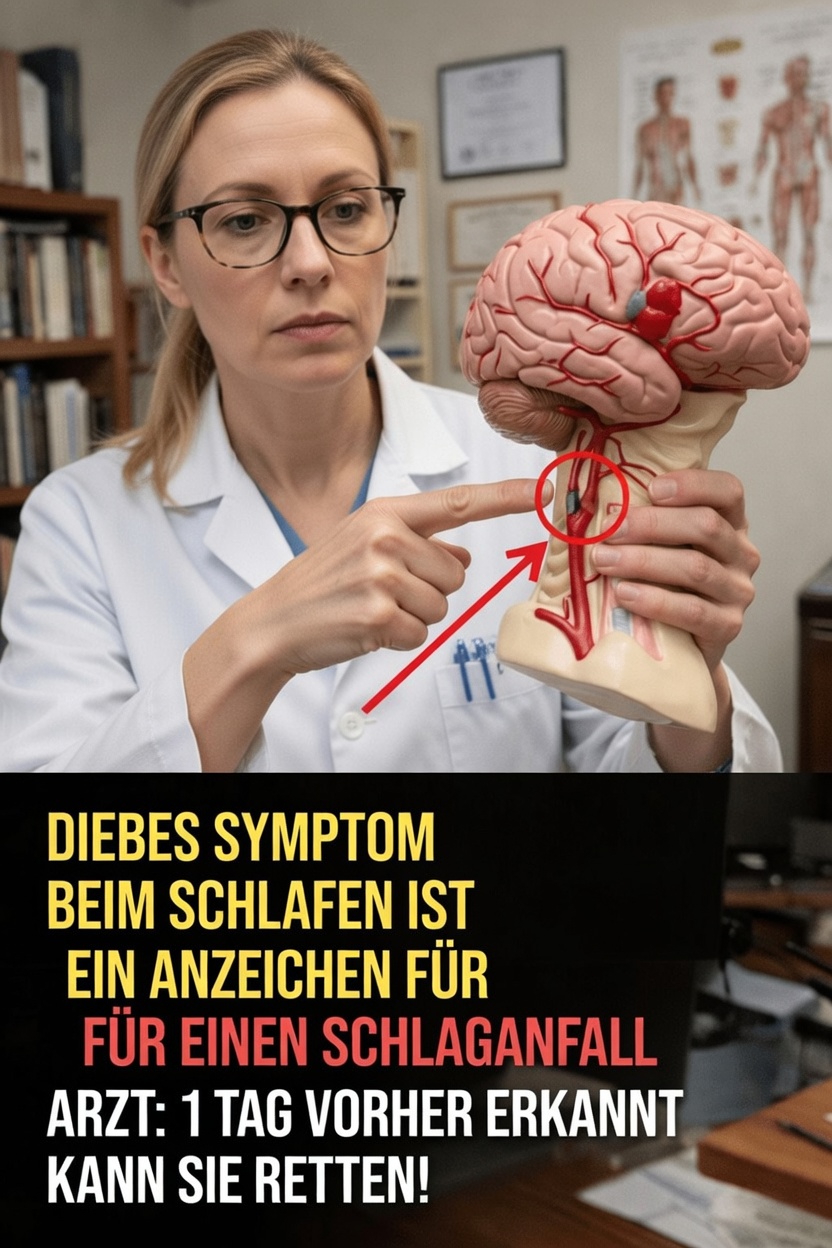Welches ungewöhnliche Gefühl während des Schlafs könnte auf ein Schlaganfallrisiko hinweisen? Wichtige Erkenntnisse, die man kennen sollte