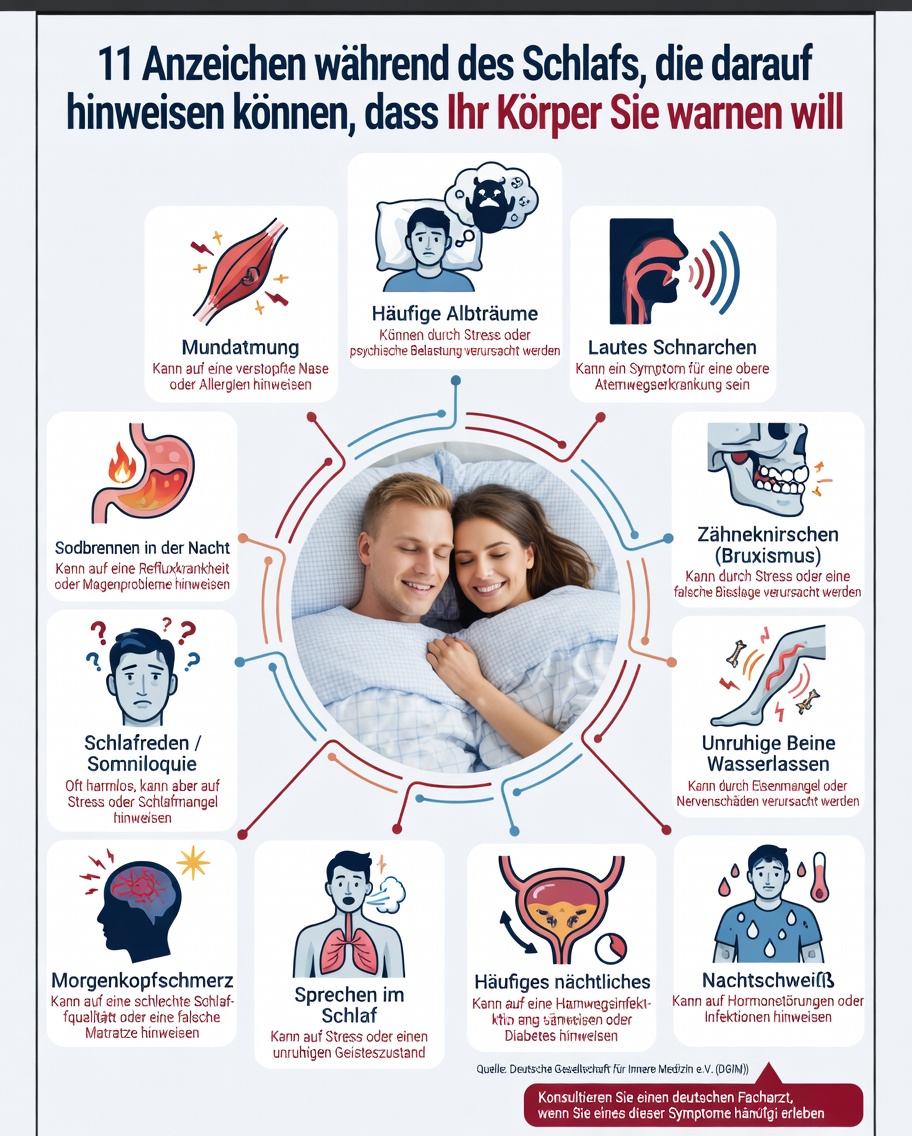 Welches ungewöhnliche Gefühl während des Schlafs könnte auf ein Schlaganfallrisiko hinweisen? Wichtige Erkenntnisse, die man kennen sollte