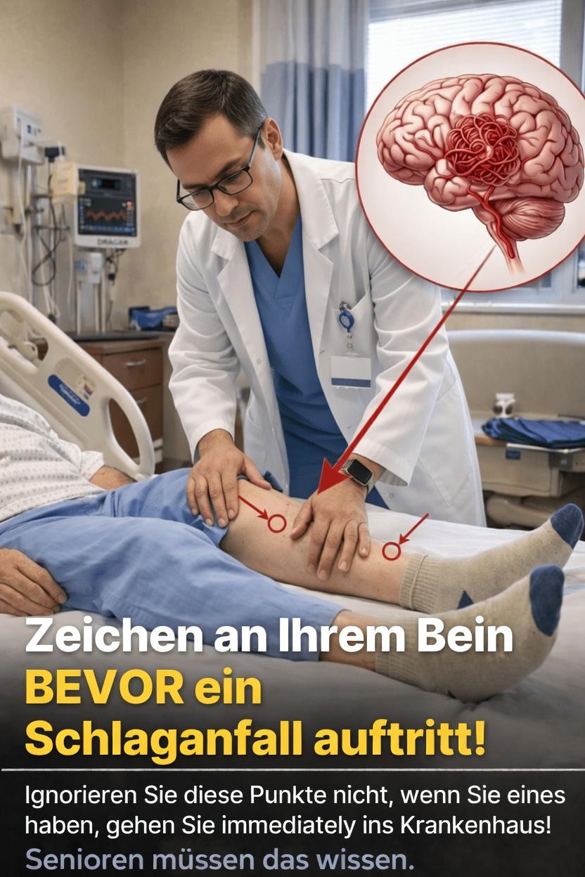 Beinschwäche oder Taubheitsgefühl: Könnte das ein frühes Warnzeichen für einen Schlaganfall sein? Was Sie wissen müssen