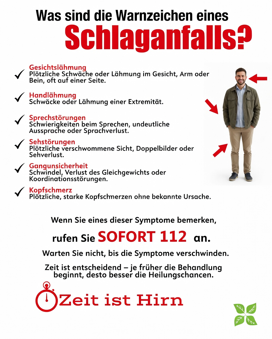 Beinschwäche oder Taubheitsgefühl: Könnte das ein frühes Warnzeichen für einen Schlaganfall sein? Was Sie wissen müssen