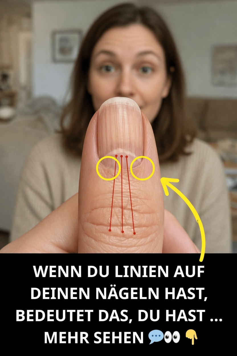 Was diese Linien auf Ihren Nägeln Ihnen möglicherweise über Ihre Gesundheit verraten könnten