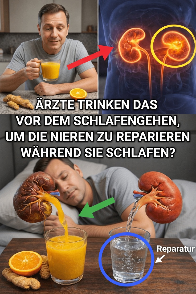 Entdecken Sie 4 Getränke vor dem Schlafengehen, die Ihre Nierenfunktion auf natürliche Weise unterstützen können, während Sie schlafen