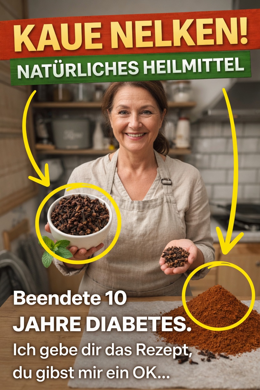 Kauen Sie täglich nur 2 Gewürznelken – Sie werden staunen, was passiert