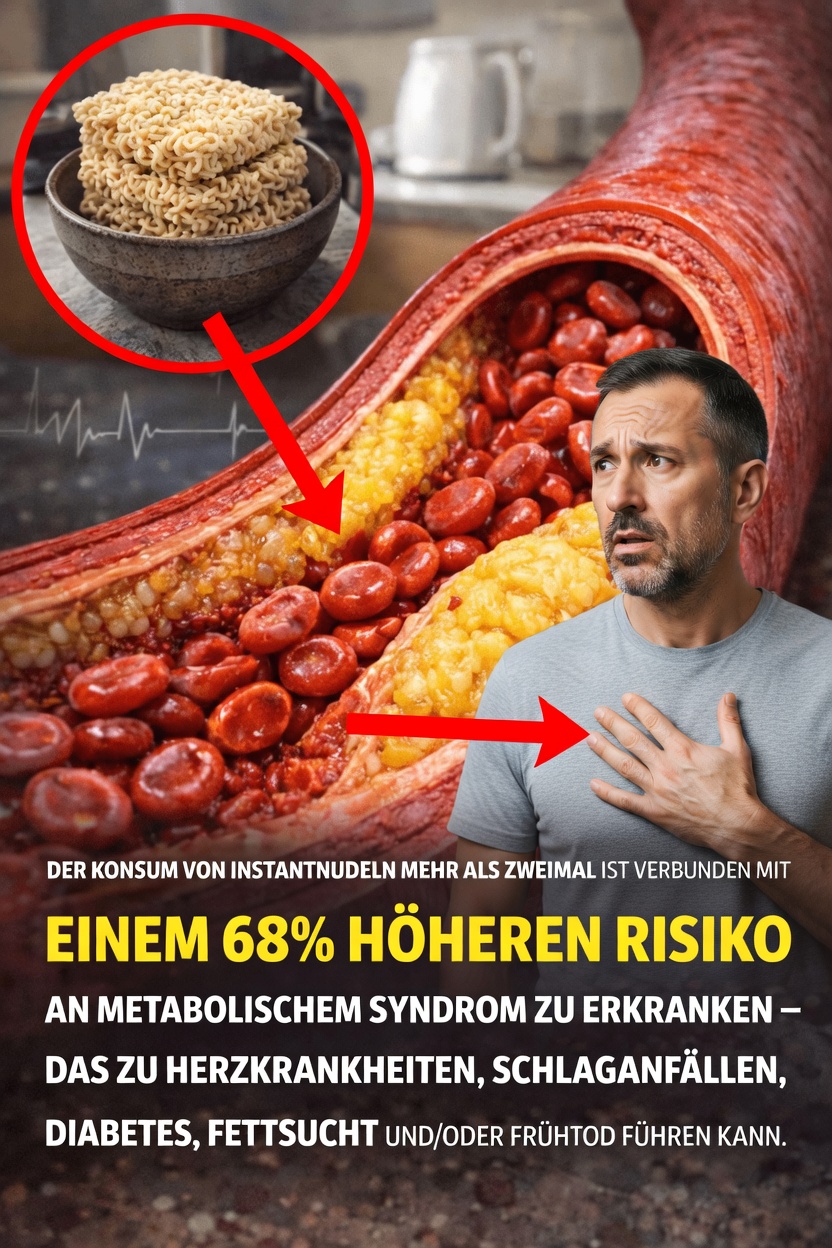 Der schockierende Zusammenhang zwischen dem Verzehr von Instantnudeln mehr als zweimal pro Woche und Ihrer langfristigen Gesundheit