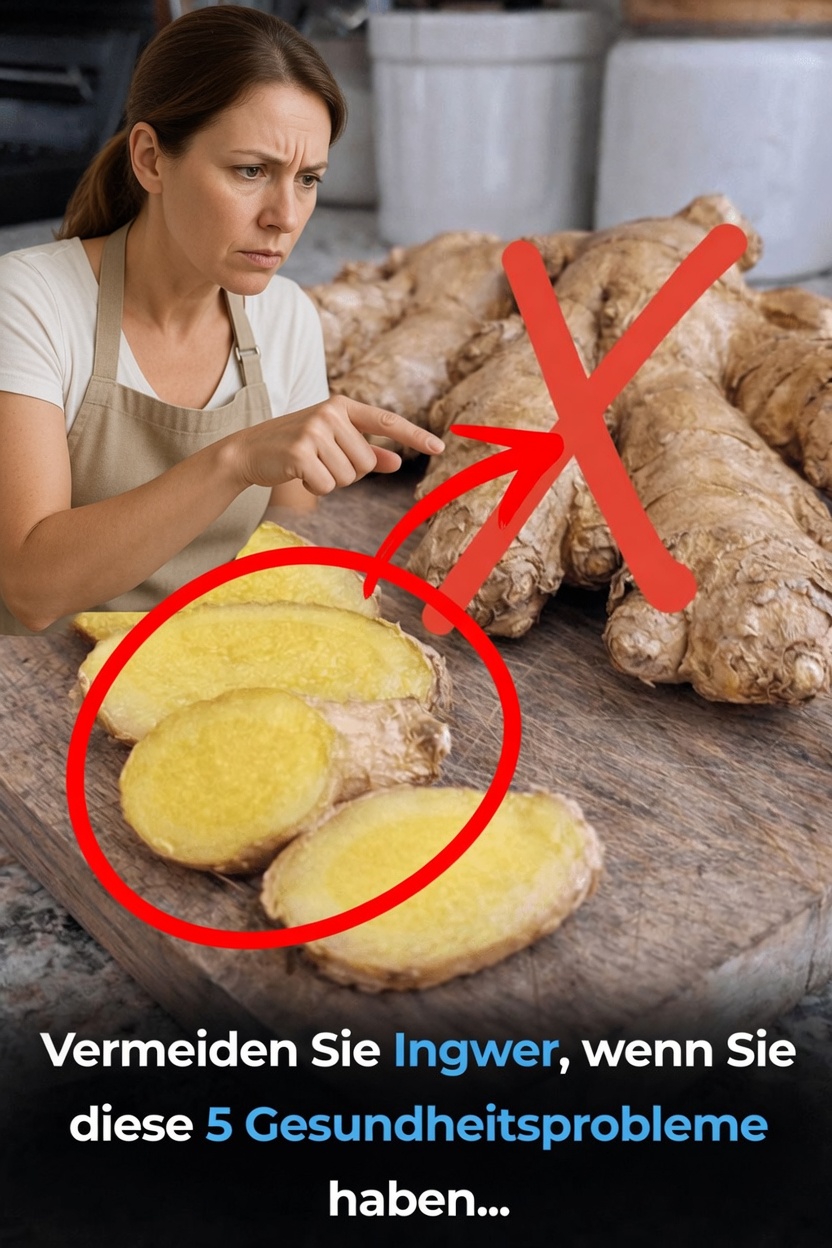 5 Gesundheitszustände, die Sie vielleicht zweimal überlegen lassen, bevor Sie regelmäßig Ingwer konsumieren
