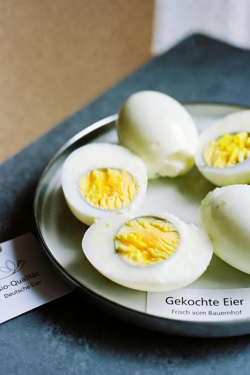 Warum erscheint um das Eigelb in hartgekochten Eiern ein grüner Ring? Das bedeutet er wirklich