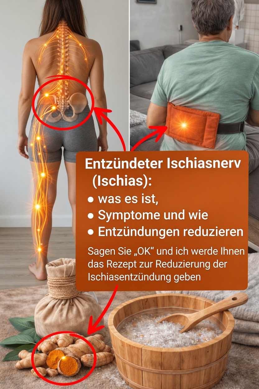 Was sind Ischiasschmerzen? Symptome einer Entzündung des Ischiasnervs verstehen und Alltagstipps, die helfen können, sie zu lindern