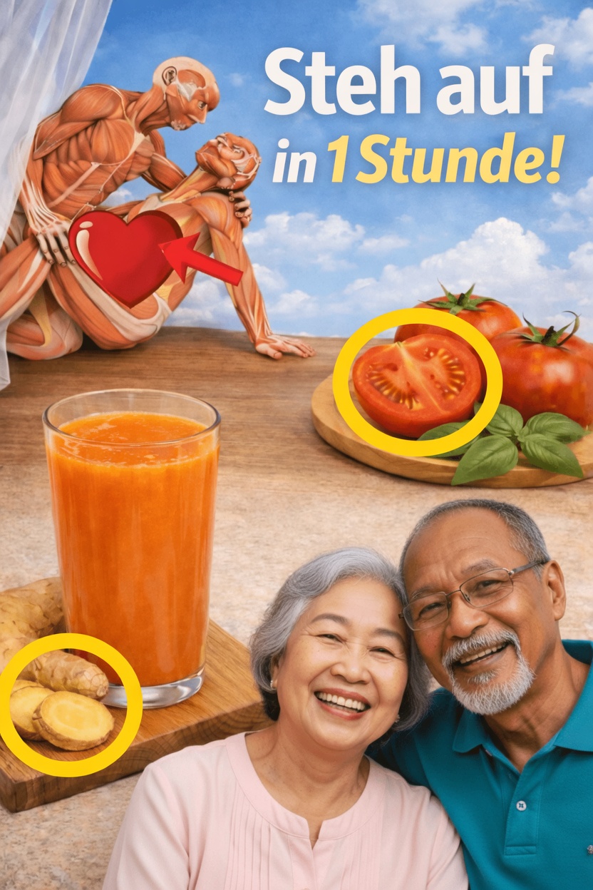 Entdecken Sie, wie ein einfaches Erfrischungsgetränk aus Ingwer und Tomate Ihr natürliches Energieniveau unterstützen kann