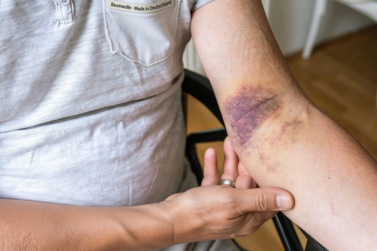 Was bedeutet die Farbe Ihres Blutergusses? Eine Warnung, die Ihr Körper Ihnen senden könnte