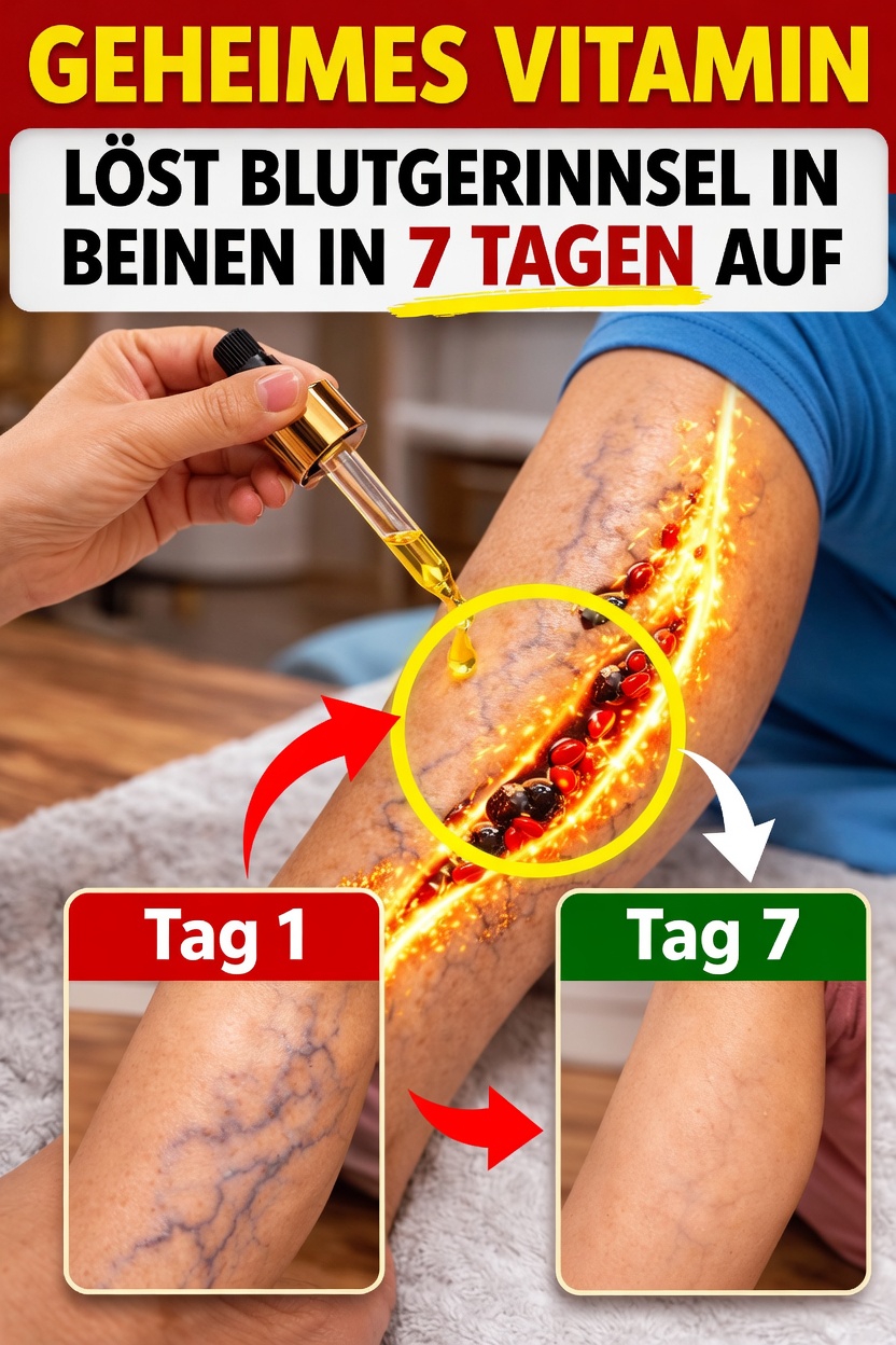 Kann ein Vitamin die gesunde Durchblutung in alternden Beinen unterstützen?