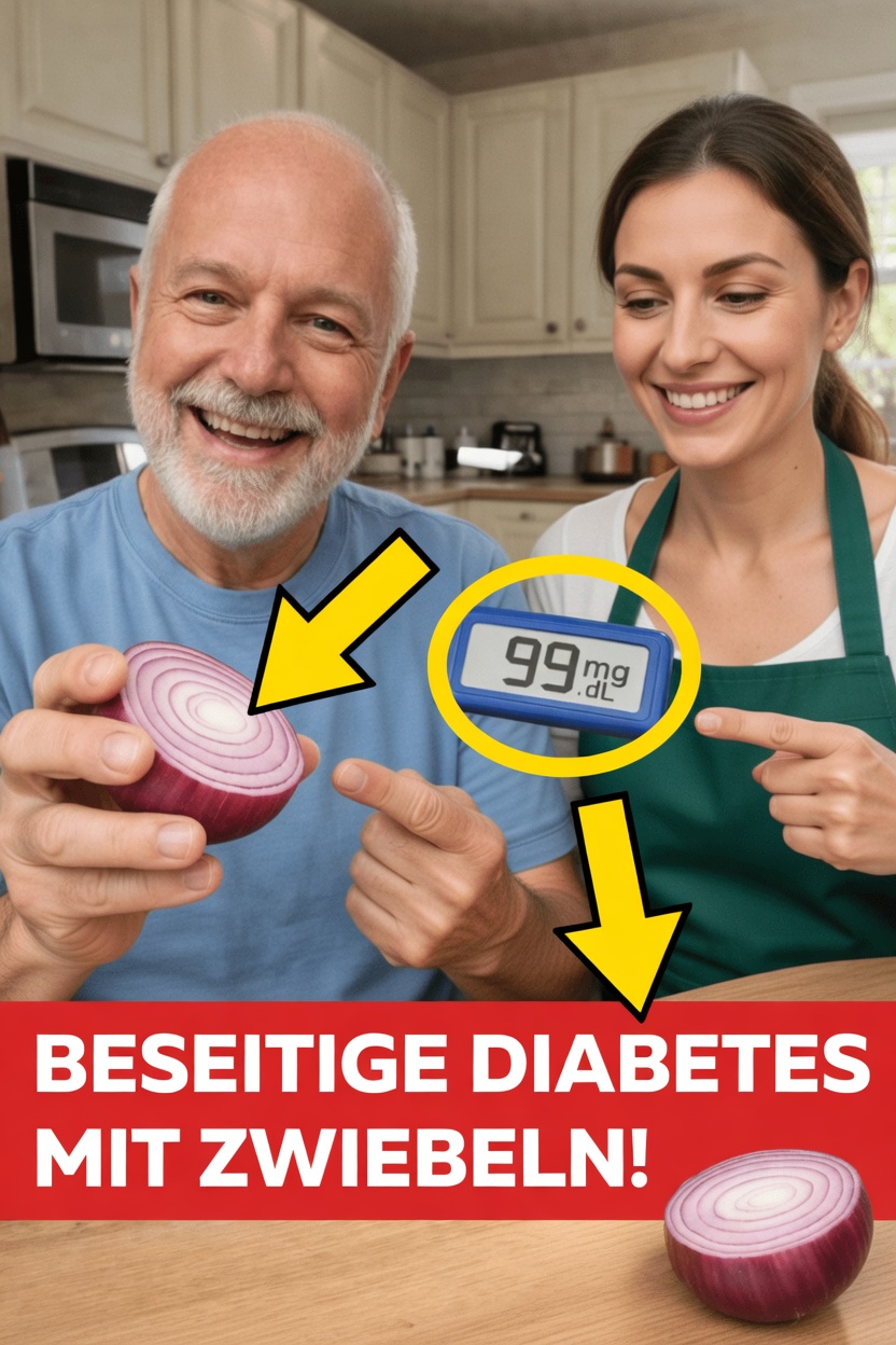 Rote Zwiebel und Blutzucker: Eine Küchengewohnheit, die viele ältere Erwachsene übersehen?